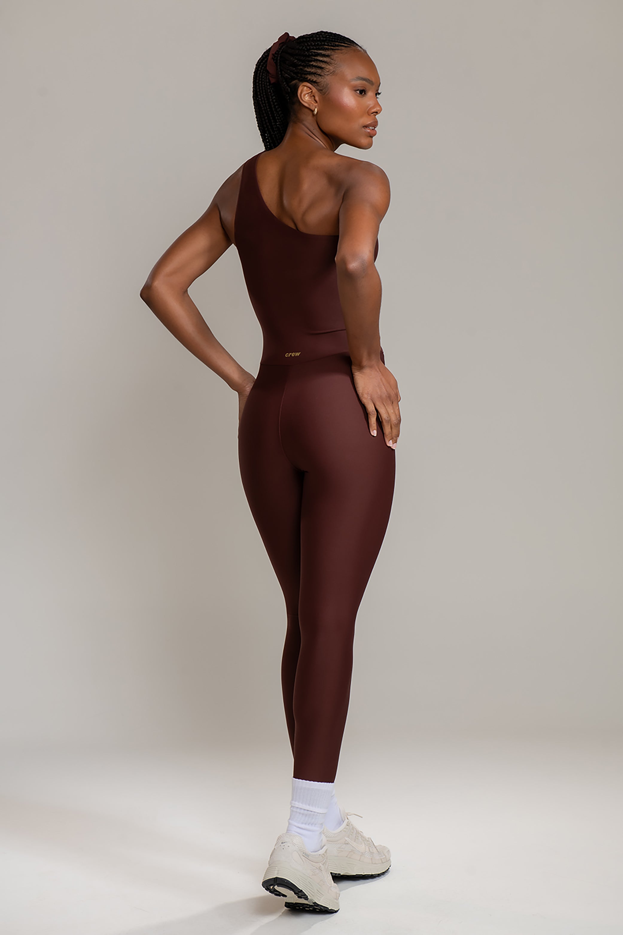 Macacão Skin Shoulder Couro