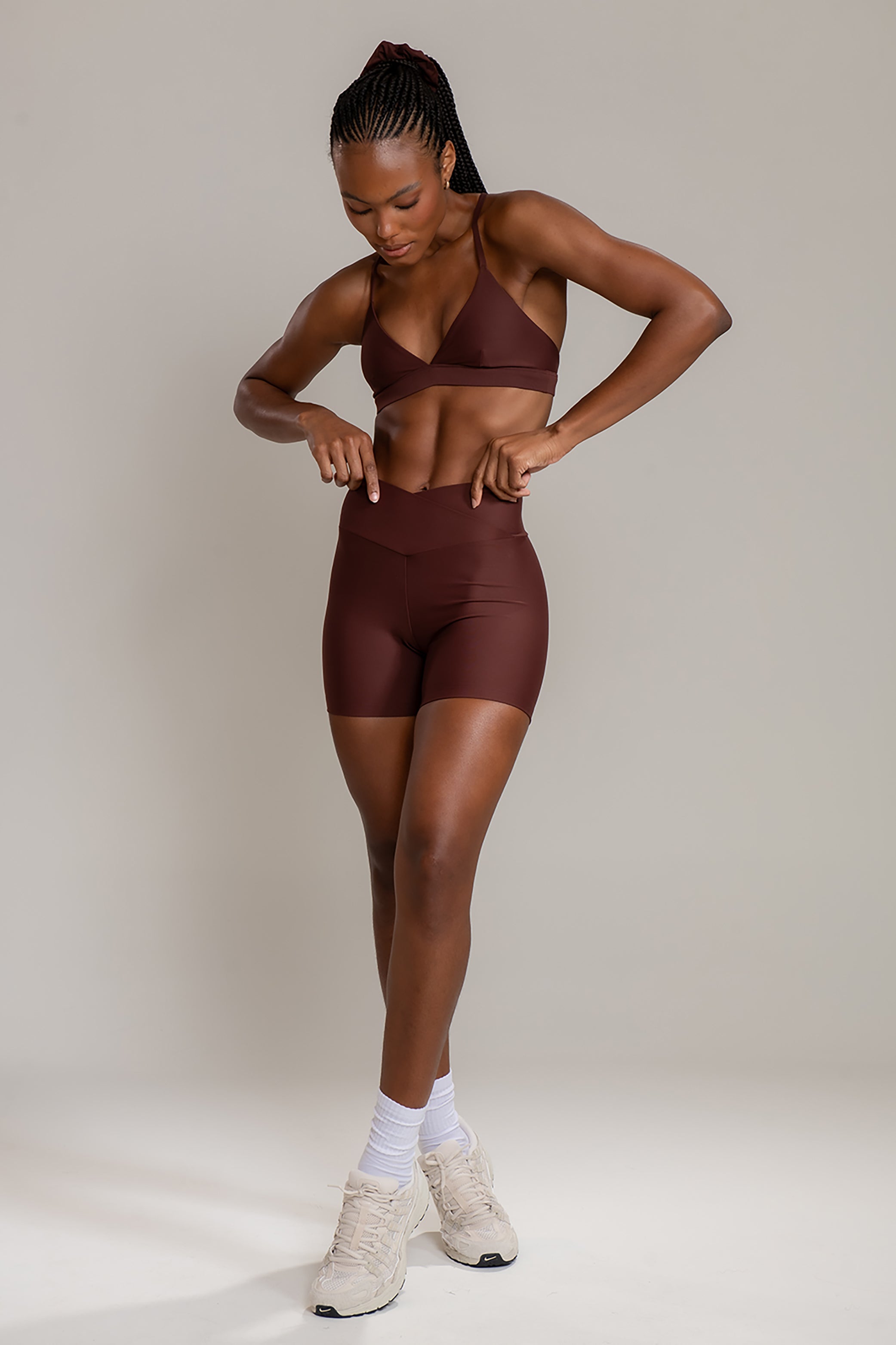 Short Skin Cross Couro