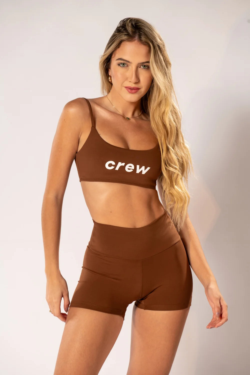 TOP CREW MARROM
