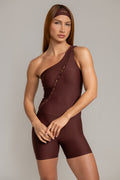Macaquinho Skin Shoulder Couro