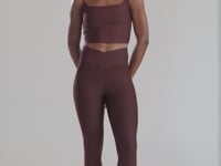 Legging Skin Cross Couro